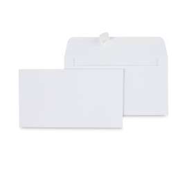 Peel Seal Strip Business Envelope, #6 3/4, Square Flap, Self-Adhesive Closure, 3.63 x 6.5, White, 100/Box