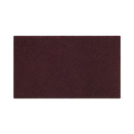 Deep Scrub Pads, 20 x 14, Maroon, 10/Carton