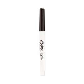 Low-Odor Dry-Erase Marker, Extra-Fine Needle Tip, Black