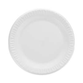 Concorde Non-Laminated Foam Plate, 9" dia, 125/Pack, 4 Packs/Carton