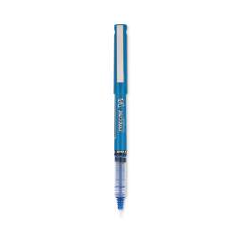 Precise V5 Roller Ball Pen, Stick, Extra-Fine 0.5 mm, Blue Ink, Blue Barrel, Dozen