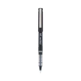 Precise V5 Roller Ball Pen, Stick, Extra-Fine 0.5 mm, Black Ink, Black Barrel, Dozen