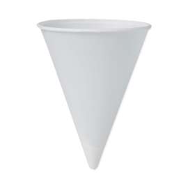 Cone Water Cups, Cold, Paper, 4 oz, White, 200/Pack