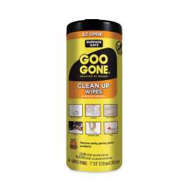 Clean Up Wipes, 8 x 7, Citrus Scent, White, 24/Canister