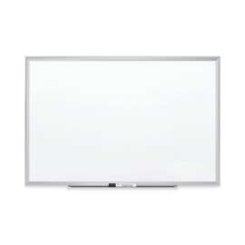 Classic Series Nano-Clean Dry Erase Board, 24 x 18, White Surface, Silver Aluminum Frame