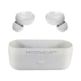 Spire True Wireless Earbuds Bluetooth In-Ear Headphones with Microphone, Pearl White