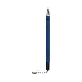 Antimicrobial Counter Chain Pen, Medium, 1 mm, Blue Ink, Blue