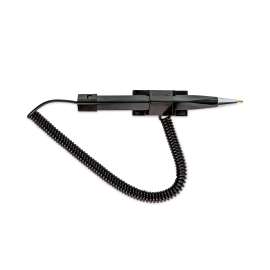 Wedgy Secure Antimicrobial Pen, Fine, 0.05 mm, Black Ink, Black