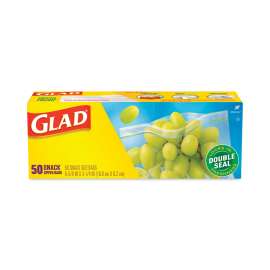 Food Storage Bags, 0.4 qt, 3.25 x 9.31, Clear, 50 Bags/Box, 12 Boxes/Carton