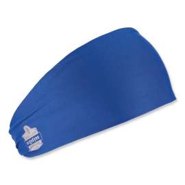 Ergodyne Chill-Its 6634 Cooling Headband, Performance Knit, Blue
