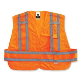 GloWear 8244PSV Type P Class 2 Expandable Public Safety Vest