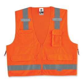 GloWear 8250Z Type R Class 2 Surveyors Vest