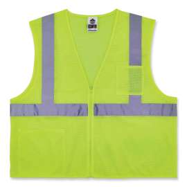 GloWear 8256Z Treated Polyester Hi-Vis Class 2 Vest