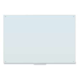 Glass Dry Erase Board, 70 x 47, White Surface
