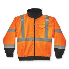 GloWear 8379 Type R Class 3 Hi-Vis Fleece Lined Bomber Jacket
