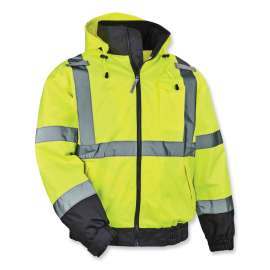 GloWear 8379 Type R Class 3 Hi-Vis Fleece Lined Bomber Jacket