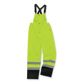 GloWear 8918BK Class E Bottom Rain Bibs