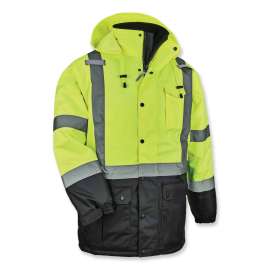 GloWear 8384 Type R Class 3 Hi-Vis Quilted Thermal Parka