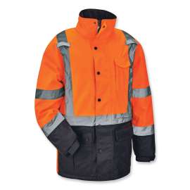 GloWear 8384 Type R Class 3 Hi-Vis Quilted Thermal Parka