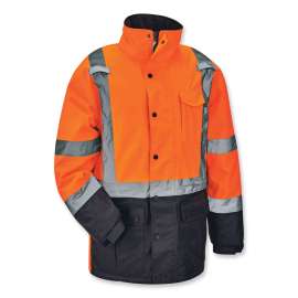 GloWear 8384 Type R Class 3 Hi-Vis Quilted Thermal Parka
