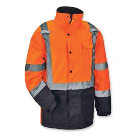 GloWear 8384 Type R Class 3 Hi-Vis Quilted Thermal Parka
