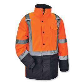 GloWear 8384 Type R Class 3 Hi-Vis Quilted Thermal Parka