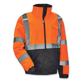 GloWear 8377 Type R Class 3 Hi-Vis Quilted Bomber Jacket