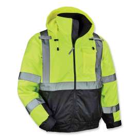 GloWear 8377 Type R Class 3 Hi-Vis Quilted Bomber Jacket