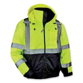 GloWear 8377 Type R Class 3 Hi-Vis Quilted Bomber Jacket