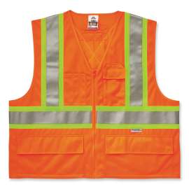 GloWear 8235ZX Type R Class 2 Two-Tone X-Back Vest