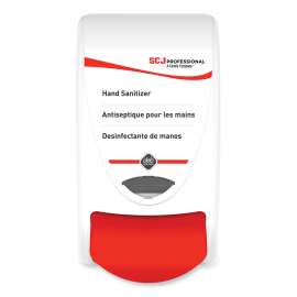 Sanitizer Dispenser, 1 L, 4.92 x 4.6 x 9.25, White, 15/Carton