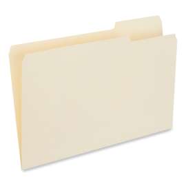 Top Tab File Folders, 1/3-Cut Tabs: Right Position, Legal Size, 0.75" Expansion, Manila, 100/Box