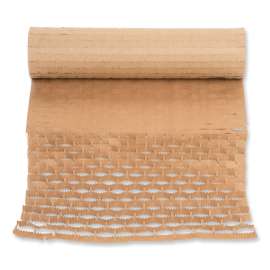 Cushion Lock Protective Wrap, 12" x 30 ft, Brown