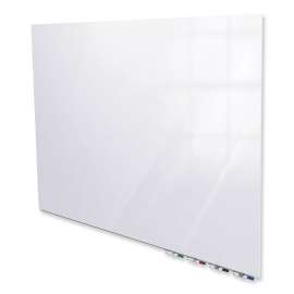Aria Low Profile Magnetic Glass Whiteboard, 120 x 48, White Surface, Ships in 7-10 Business Days
