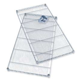 Industrial Extra Shelf Pack, 36w x 24d x 1.5h, Steel, Metallic Gray, 2/Pack, Ships in 1-3 Business Days