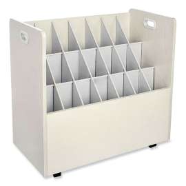 Mobile Roll File - 21 Compartment