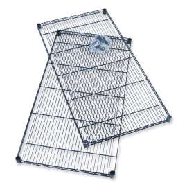 Industrial Extra Shelf Pack, 36w x 24d x 1.5h, Steel, Black, 2/Pack, Ships in 1-3 Business Days