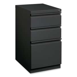 Hirsh Industries 20" Deep Box/Box/File Mobile Pedestal - Charcoal