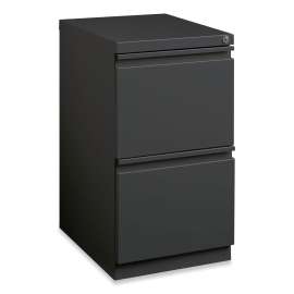 Hirsh Industries 20" Deep File/File Mobile Pedestal - Charcoal