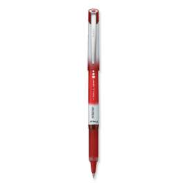 VBall Grip Liquid Ink Roller Ball Pen, Stick, Extra-Fine 0.5 mm, Red Ink, Red/White Barrel