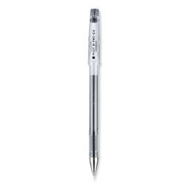 G-TEC-C Ultra Gel Pen, Stick, Extra-Fine 0.4 mm, Black Ink, Clear Barrel, Dozen