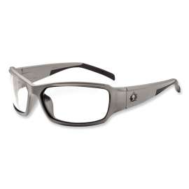 Skullerz THOR Anti-Fog Clear Lens Matte Gray Safety Glasses