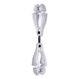 Squids 3420 Swiveling Glove Clip Holder - Dual Clips