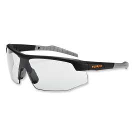 Ergodyne Skullerz Skoll Safety Glasses, Anti-Fog, Indoor/Outdoor Lens, Blk Frame, 59083