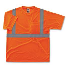 Ergodyne GloWear Class 2 Reflective Orange T-Shirt