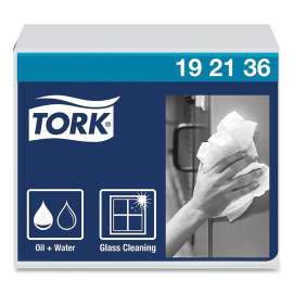 Heavy-Duty Paper Wiper 1/4 Fold, 12.5 x 13, White, 56/Pack, 16 Packs/Carton