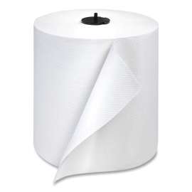 Advanced Matic Hand Towel Roll, 7.7" x 900 ft, White, 6 Rolls/Carton