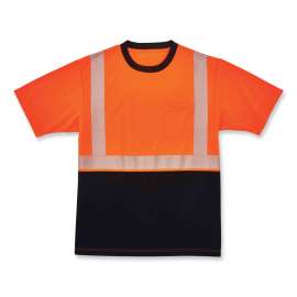 GloWear 8280BK Type R Class 2 Front Performance T-Shirt