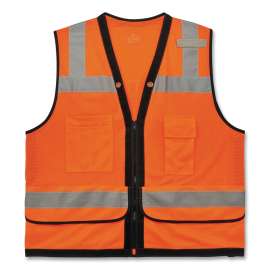 GloWear 8253HDZ Type R Class 2 Heavy-Duty Mesh Surveyors Vest