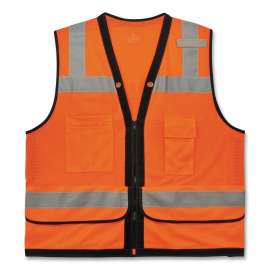 GloWear 8253HDZ Type R Class 2 Heavy-Duty Mesh Surveyors Vest